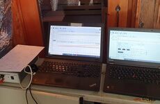 Digitale Prozessüberwachung der thermischen Behandlung auf Laptop.